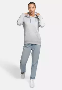 Толстовка с капюшоном BALNACOIL Lonsdale, серый