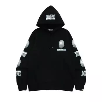 Толстовка с капюшоном BAPE Graphic #1, цвет Черный