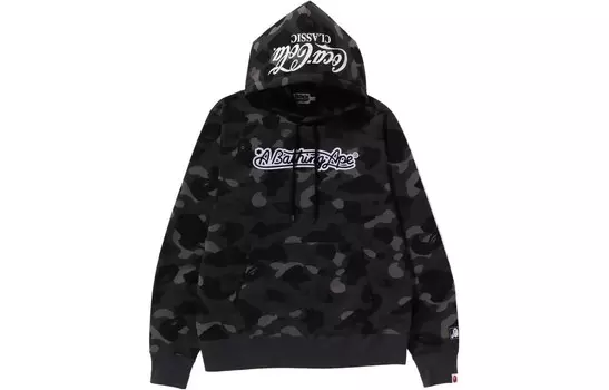 Толстовка с капюшоном BAPE X Coca-Cola Color Camo Ape Head A Bathing Ape, черный