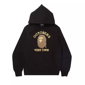 Толстовка с капюшоном BAPE x OVO, цвет Черный