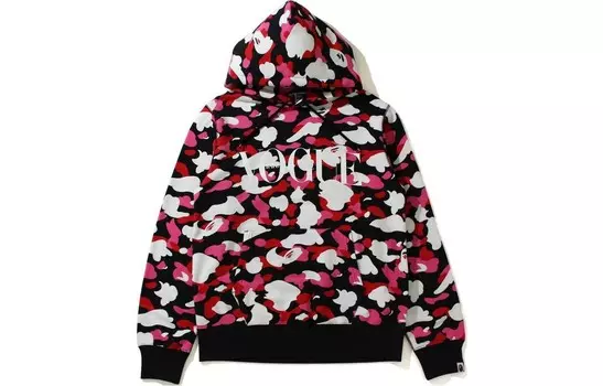 Толстовка с капюшоном BAPE X VOGUE ABC Camo A Bathing Ape, черный