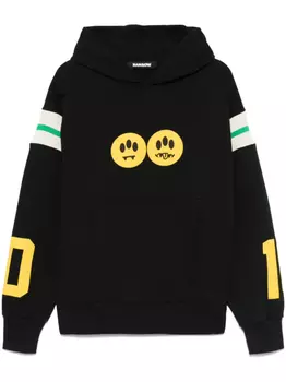 Толстовка с капюшоном BARROW Iconic Smile, черный