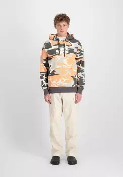 Толстовка с капюшоном BASIC CAMO Alpha Industries, мультиколор