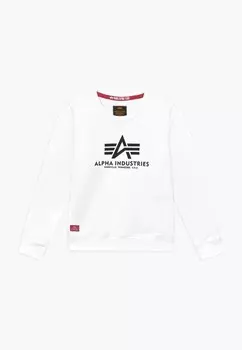 Толстовка с капюшоном BASIC KIDS/TEENS Alpha Industries, белый