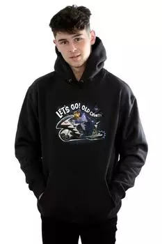 Толстовка с капюшоном Bat Bike из сериала «Бэтмен» DC Comics, черный