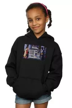 Толстовка с капюшоном «Бэткомпьютер» из сериала «Бэтмен» DC Comics, черный