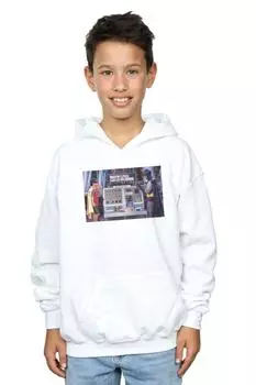 Толстовка с капюшоном «Бэткомпьютер» из сериала «Бэтмен» DC Comics, белый