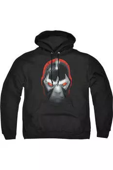 Толстовка с капюшоном Batman Bane Head для взрослых Gildan, черный