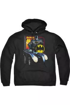 Толстовка с капюшоном Batman Bat Racing для взрослых Gildan, черный