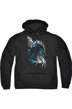 Толстовка с капюшоном Batman Crazy Grin для взрослых Gildan, черный