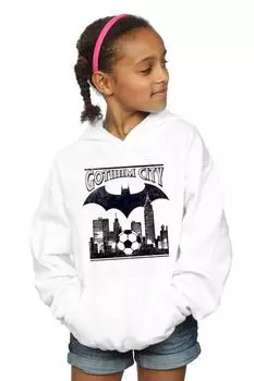 Толстовка с капюшоном Batman Football Gotham City DC Comics, белый