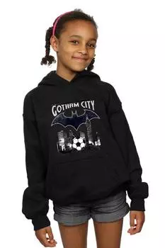 Толстовка с капюшоном Batman Football Gotham City DC Comics, черный