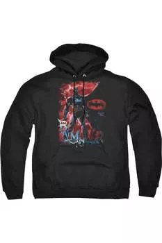 Толстовка с капюшоном Batman Gotham Reign для взрослых Gildan, черный