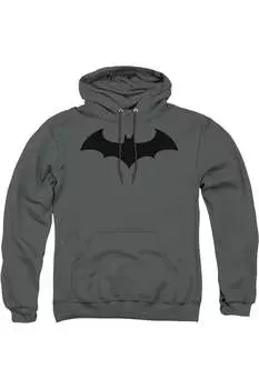 Толстовка с капюшоном Batman Hush Logo для взрослых Gildan, цвет charcoal