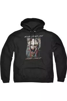 Толстовка с капюшоном Batman Just For Laughs Adult Pull Over Hoodie / Толстовка с капюшоном Gildan, черный