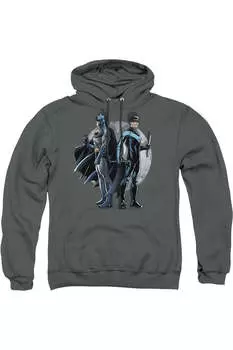 Толстовка с капюшоном Batman Spotlight для взрослых Gildan, цвет charcoal