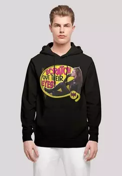 Толстовка с капюшоном BATMAN TV SERIES CAT SCRATCH F4NT4STIC, черный