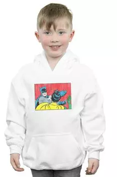Толстовка с капюшоном «Бэтмен Робин» DC Comics, белый