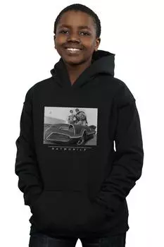 Толстовка с капюшоном «Бэтмобиль» из сериала «Бэтмен» DC Comics, черный