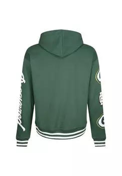 Толстовка с капюшоном BAY PACKERS GO Re:Covered, зеленый