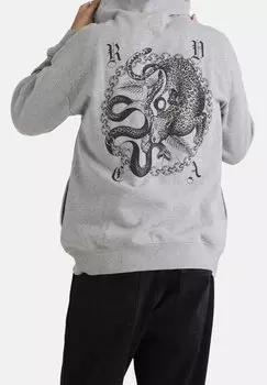 Толстовка с капюшоном BENJ RVCA, цвет Sjsh Grey