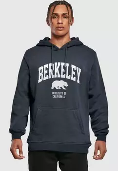 Толстовка с капюшоном BERKELEY UNIVERSITY BEAR Merchcode, темно-синий