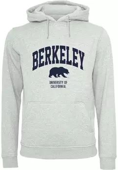Толстовка с капюшоном BERKELEY UNIVERSITY BEAR Merchcode, светло-серый