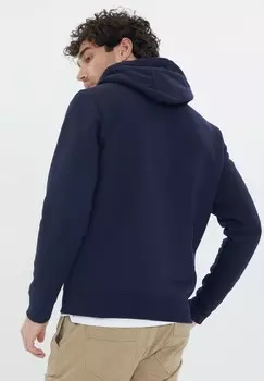 Толстовка с капюшоном BERRY Threadbare, синий