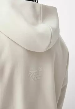 Толстовка с капюшоном Bershka, белый