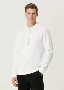 Толстовка с капюшоном Beymen Collection, экрю