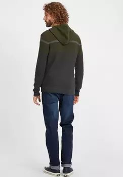 Толстовка с капюшоном BHCEDRAL Blend, темно-зеленый