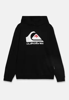 Толстовка с капюшоном BIG LOGO Quiksilver, черный