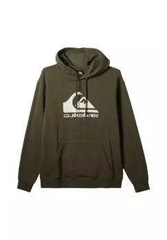 Толстовка с капюшоном BIG LOGO Quiksilver, темно-зеленый