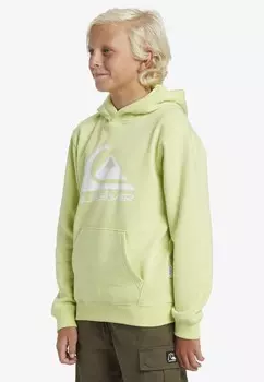 Толстовка с капюшоном BIG LOGO Quiksilver, зеленый