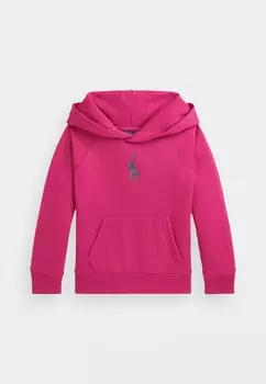 Толстовка с капюшоном BIG PONY HOODIE Polo Ralph Lauren, розовый
