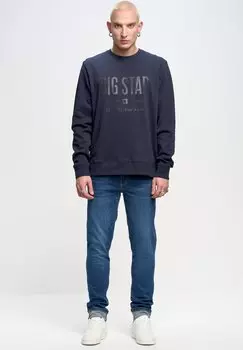 Толстовка с капюшоном Big Star, темно-синий