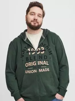 Толстовка с капюшоном Blend, зеленый