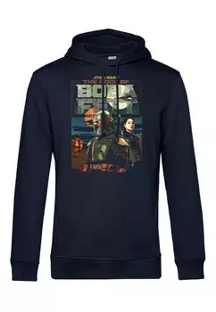 Толстовка с капюшоном BOOK OF BOBA FETT BOUNTY BUDDIES Star Wars, темно-синий