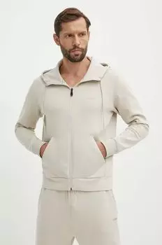 Толстовка с капюшоном Boss Green, бежевый