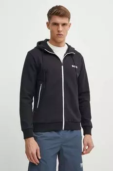 Толстовка с капюшоном Boss Green, черный