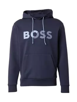 Толстовка с капюшоном BOSS Sweatshirt Soody, цвет light blue/dark blue