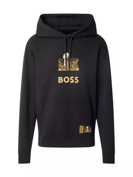 Толстовка с капюшоном BOSS Sweatshirt Warner_NFL, черный