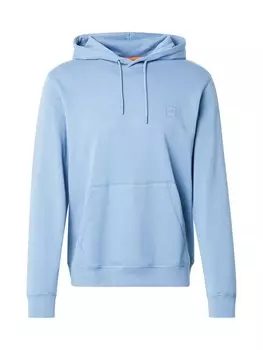 Толстовка с капюшоном BOSS Sweatshirt Wetalk, светло-синий