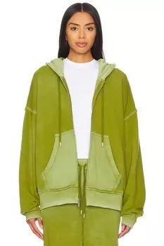 Толстовка с капюшоном boston на молнии Cotton Citizen, цвет vintage matcha