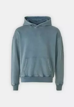 Толстовка с капюшоном BOXY WASH Hollister Co., синий