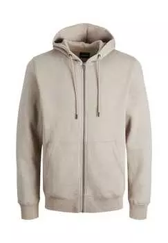 Толстовка с капюшоном Bradley Jack & Jones, цвет moonbeam