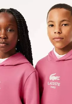 Толстовка с капюшоном BRANDING UNISEX Lacoste, розовый