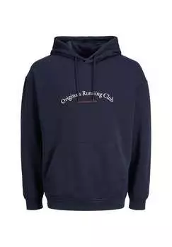 Толстовка с капюшоном Brink City Jack & Jones, синий