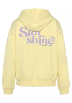 Толстовка с капюшоном Buffalo, желтый