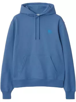 Толстовка с капюшоном Burberry EKD Badge, синий